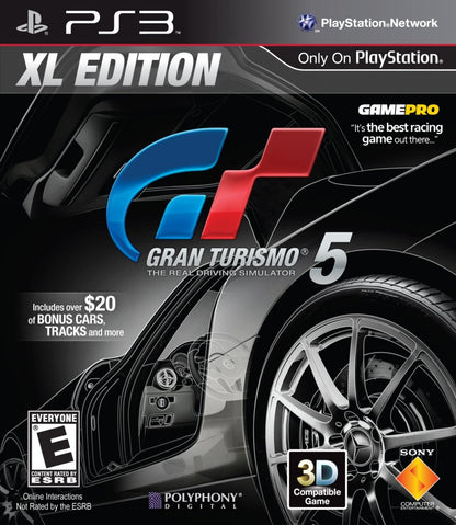 Gran Turismo 5 [XL Edition] cover art for PlayStation 3 (PS3) video game