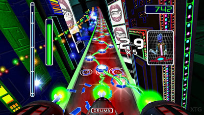 Amplitude PS2 music rhythm video game gameplay