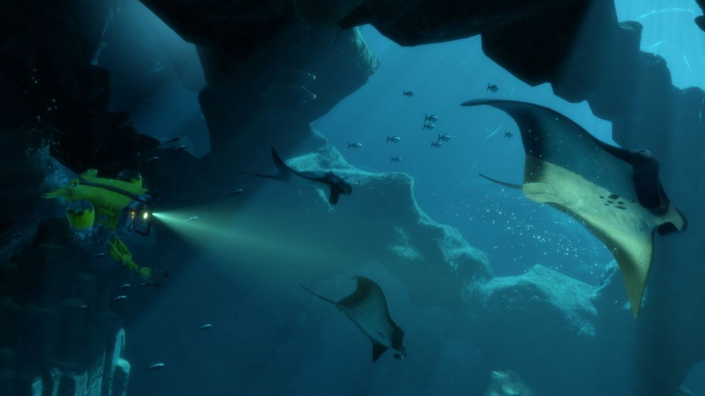 PlayStation VR Worlds – PlayStation 4 (PS4) video game gameplay, virtual reality experience collection