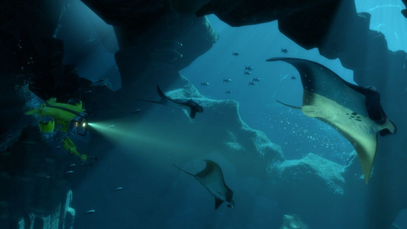 PlayStation VR Worlds – PlayStation 4 (PS4) video game gameplay, virtual reality experience collection