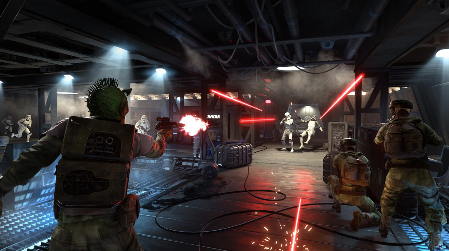 Star Wars: Battlefront [Ultimate Edition] – Xbox One (XONE) gameplay for sci-fi first-person and third-person shooter video game