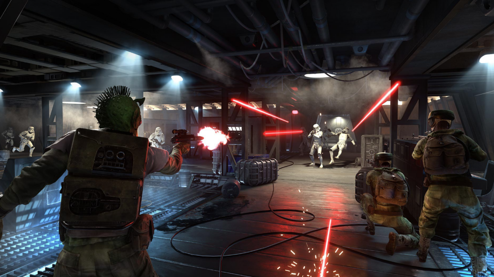 Star Wars: Battlefront [Ultimate Edition] – Xbox One (XONE) gameplay for sci-fi first-person and third-person shooter video game