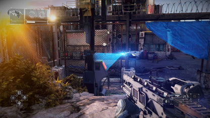Killzone: Shadow Fall – PlayStation 4 (PS4) video game gameplay, first-person shooter game.