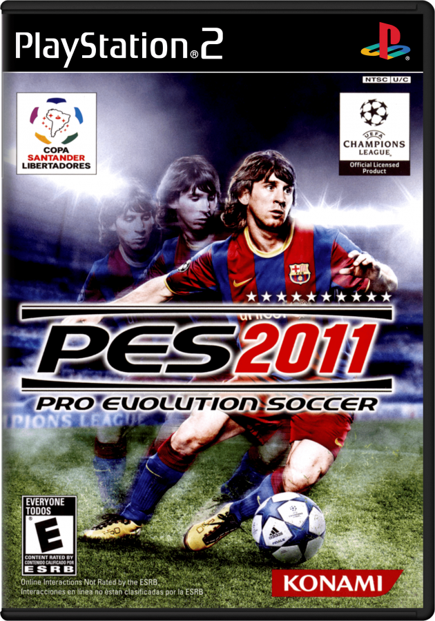 Pro Evolution Soccer 2011 PlayStation 2 PS2 for retro video game enthusiasts featuring realistic soccer simulation gameplay authentic team management tactical formations competitive multiplayer matches skill based controls international football action and collectible gaming appeal cover art