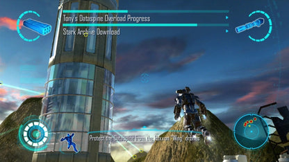 Iron Man 2 gameplay for Xbox 360 (X360) action-adventure superhero video game