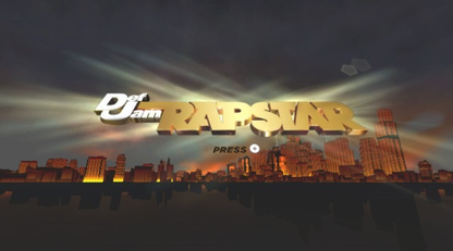 Def Jam Rapstar title screen art for Nintendo Wii (Wii) video game
