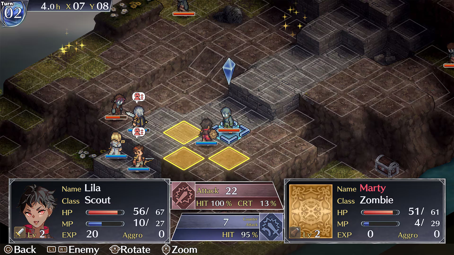 Mercenaries Lament Requiem of the Silver Wolf for PlayStation 5 tactical RPG featuring grid based battles fantasy storyline character classes strategy combat and anime style visuals gameplay