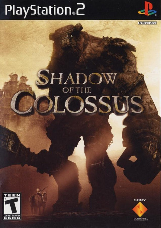 Shadow of the Colossus cover art for PlayStation 2 (PS2) video game