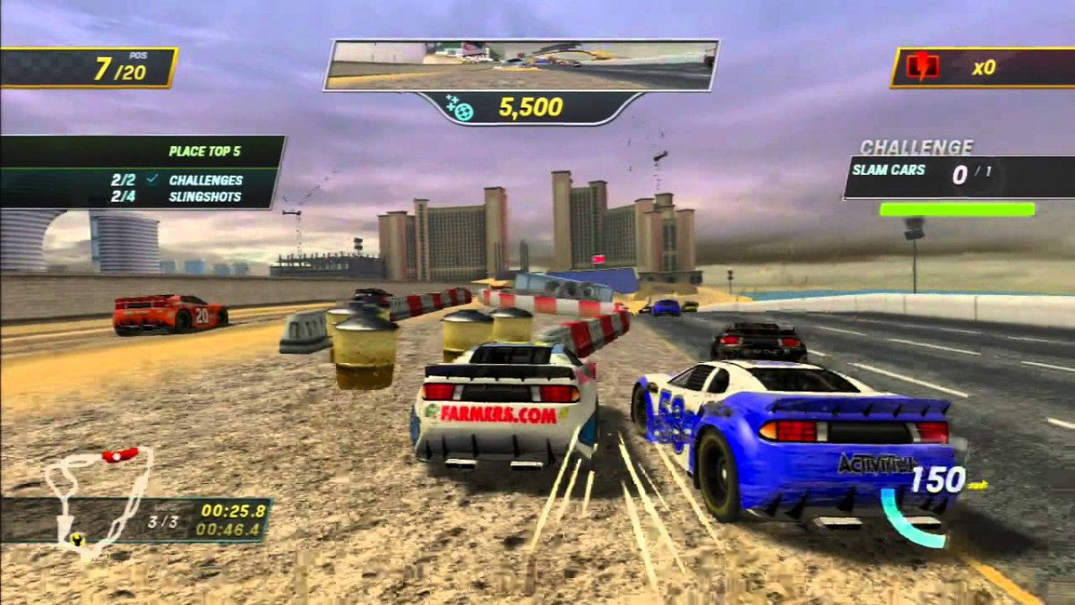 NASCAR Unleashed gameplay for PlayStation 3 (PS3) video game