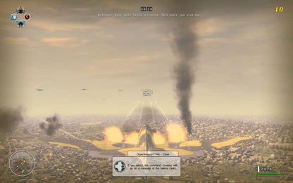 Blazing Angels 2: Secret Missions gameplay for PlayStation 3 (PS3) video game