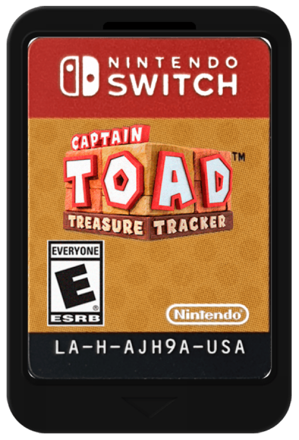 Captain Toad: Treasure Tracker – Nintendo Switch (NS) Front Cartridge Image Art for this epic Nintendo Switch Video Game 