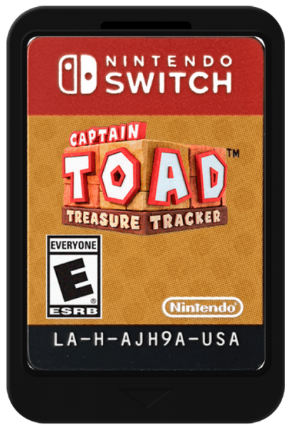 Captain Toad: Treasure Tracker – Nintendo Switch (NS) Front Cartridge Image Art for this epic Nintendo Switch Video Game 
