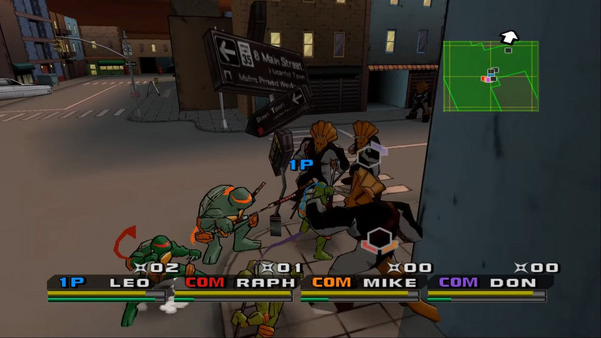 Teenage Mutant Ninja Turtles 3: Mutant Nightmare action beat em up adventure game featuring Leonardo Michelangelo Donatello Raphael co op multiplayer missions comic inspired gameplay 