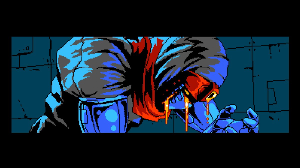 Cyber Shadow Nintendo Switch inspired design featuring retro inspired ninja action platformer aesthetic cyberpunk world fast paced sword combat pixel art visuals futuristic enemies challenging side scrolling gameplay modern indie adventure presentation gameplay