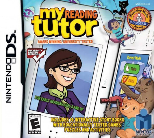 My Reading Tutor cover art for Nintendo DS (DS) video game