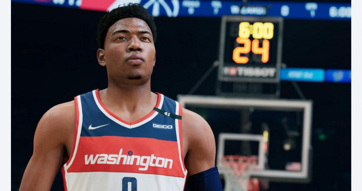 NBA 2K22 gameplay for PlayStation 5 (PS5) basketball sports video game