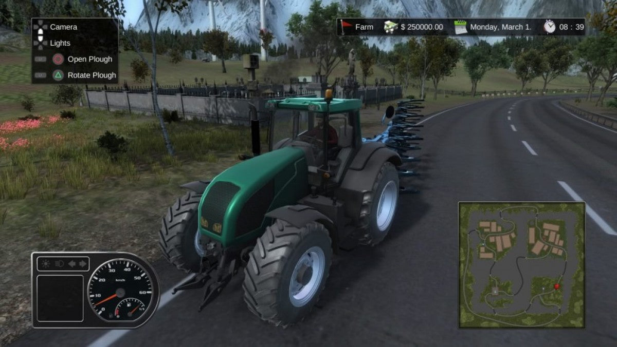 Professional Farmer 2017 [Gold Edition] gameplay for PlayStation 4 farming video game.