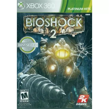 BioShock 2 [Platinum Hits] cover art for Xbox 360 (X360) first-person shooter video game