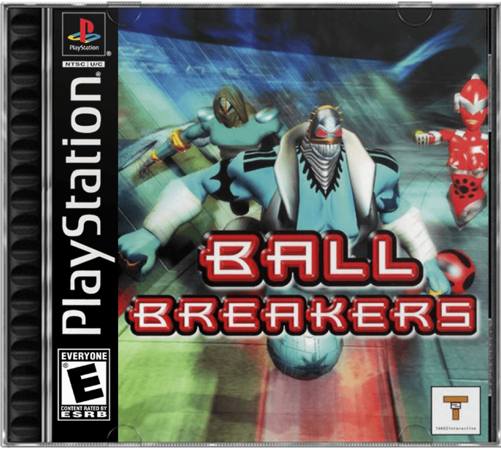 Ball Breakers cover art for PlayStation 1 (PS1) video game
