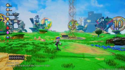 Balan Wonderland for PlayStation 4 (PS4) at Gamers INC, featuring a whimsical musical platforming adventure where you explore the mysterious Wonderworld using over 80 unique costumes that grant special abilities, all wrapped in colorful stages and theatrical storytelling from the creators of classic Sonic-era platformers gameplay screenshot 