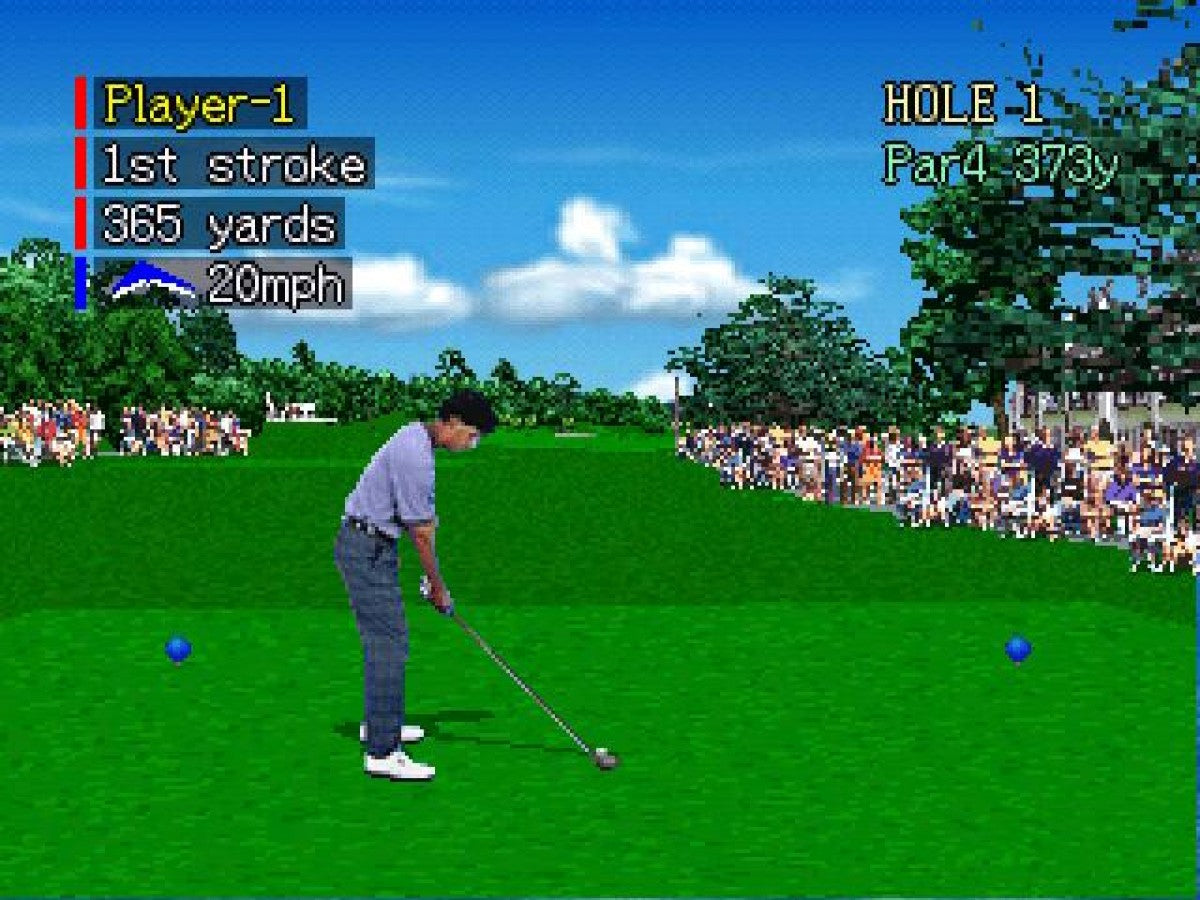 Pebble Beach Golf Links gameplay for Panasonic 3DO (3DO) golf sports simulation video game
