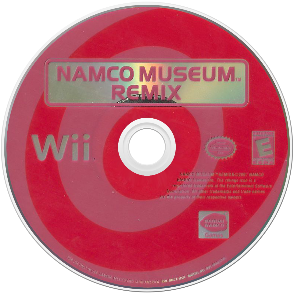 Namco Museum Remix – Nintendo Wii (Wii) arcade classic compilation party video game disc