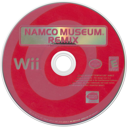 Namco Museum Remix – Nintendo Wii (Wii) arcade classic compilation party video game disc