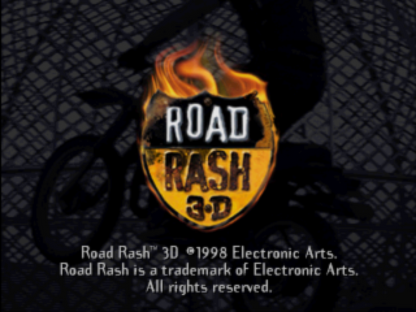 Road Rash 3D PlayStation PS1 for racing action video game fans featuring high speed motorcycle racing road combat aggressive opponents weapon based attacks 3D tracks urban and rural environments bike upgrades intense rival battles arcade style gameplay collectible gaming appeal gameplay