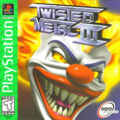 Twisted Metal 3 [Greatest Hits] cover art for PlayStation 1 (PS1) video game