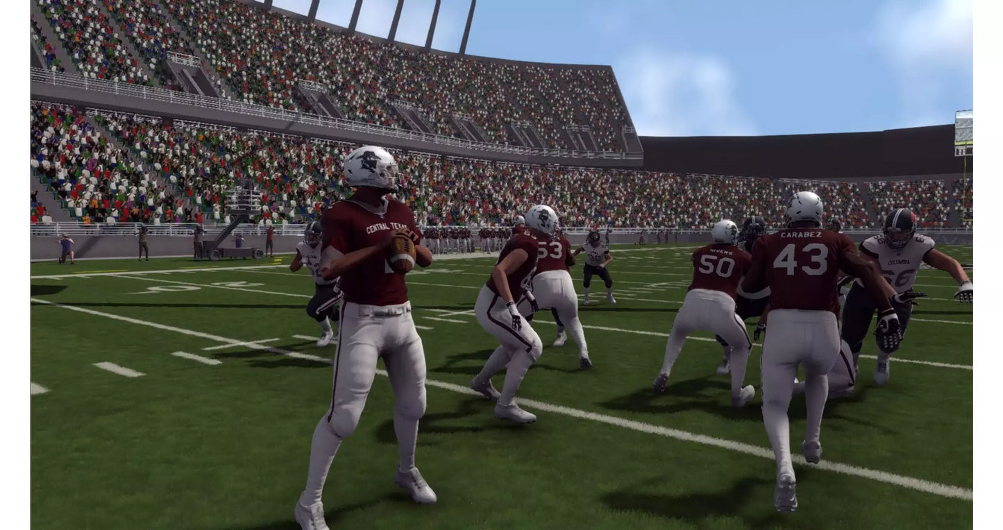 Doug Flutie's Maximum Football 2019 Championship Edition – Xbox One (XONE) gameplay for American football sports simulation game