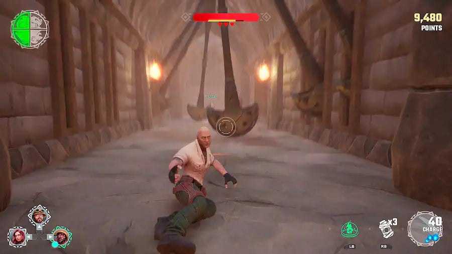 Jumanji: The Video Game gameplay for Xbox One (XONE) cooperative action-adventure video game