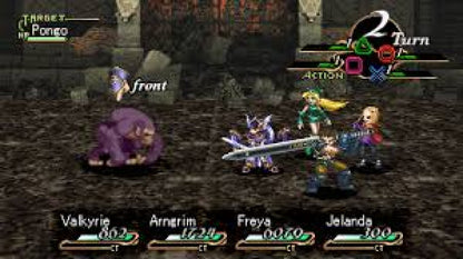 Valkyrie Profile Lenneth gameplay for PlayStation Portable PSP video game