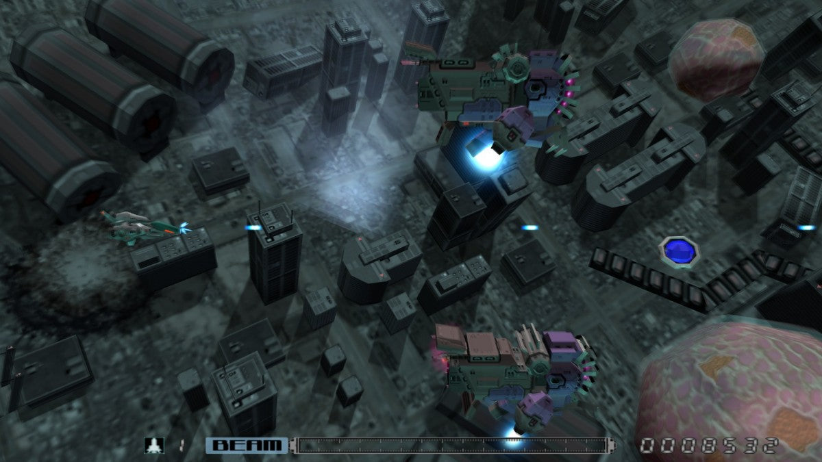 R-Type Final PlayStation 2 retro video game shoot em up gameplay (2004)