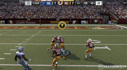 Madden NFL 17 gameplay for Xbox One (XONE) sports football video game