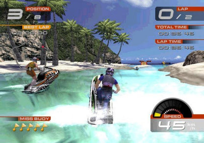Wave Rally PlayStation 2 PS2 personal watercraft racing video game jet ski competitions arcade style handling gameplay