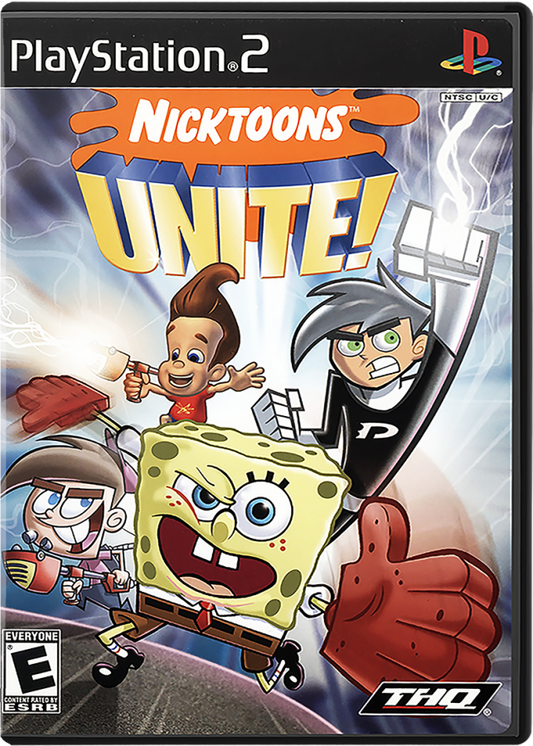Nicktoons Unite cover art for PlayStation 2 (PS2) video game