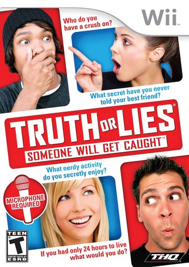 Truth or Lies cover art for Nintendo Wii (Wii) video game