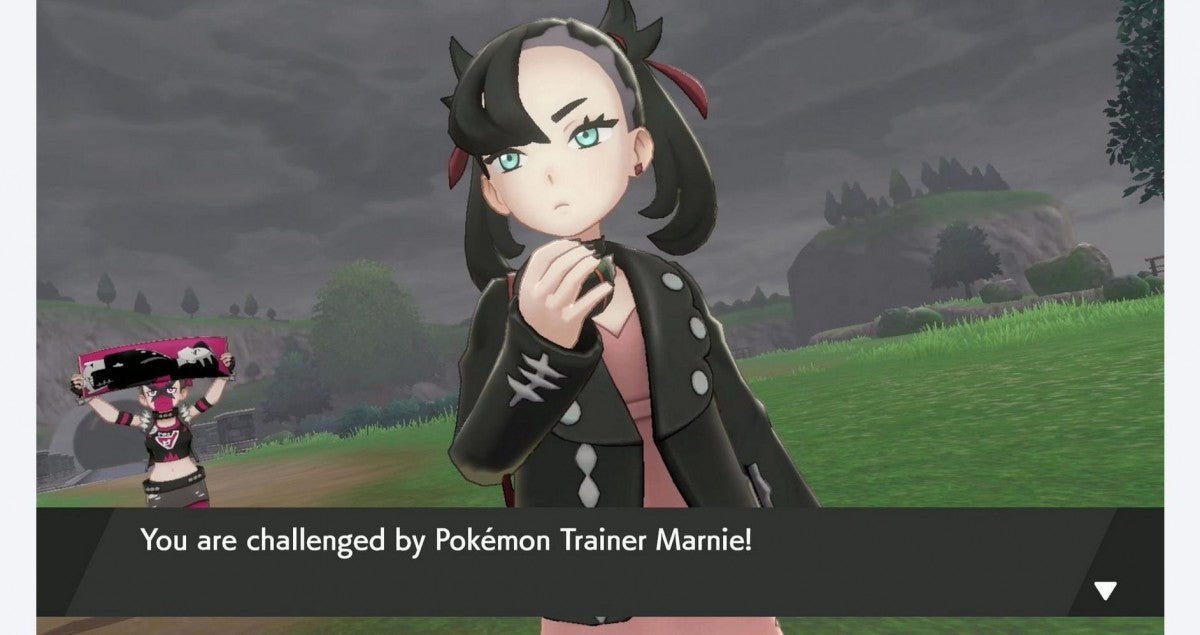 Pokemon Shield gameplay image for Nintendo Switch NS video game
