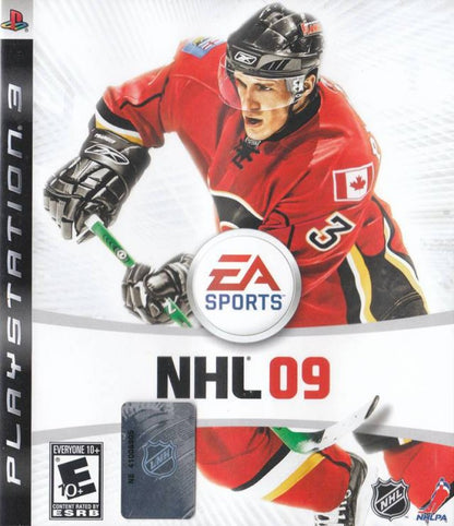 NHL 09 cover art for PlayStation 3 PS3 video game