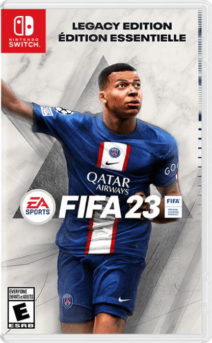 FIFA 23 cover art for Nintendo Switch NS video game