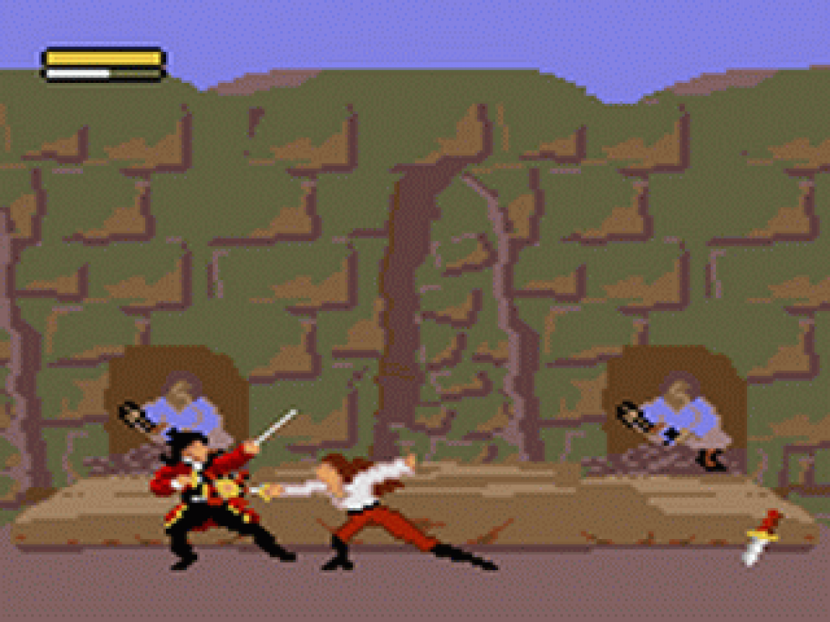 Cutthroat Island gameplay for Sega Game Gear (GG) video game