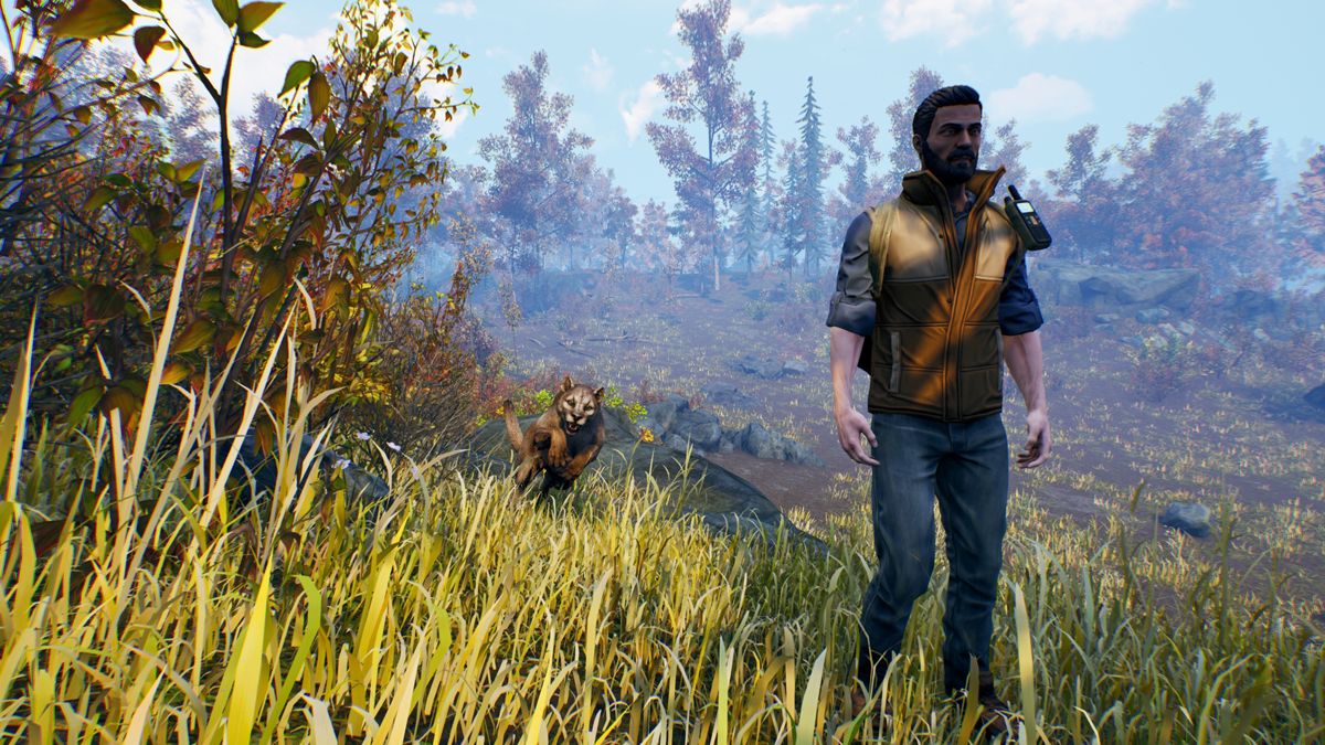 Open Country – PlayStation 4 (PS4) video game gameplay, outdoor survival and hunting adventure in wilderness backdrop