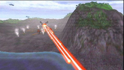 Battle Engine Aquila PlayStation 2 retro video game vehicular combat shooter gameplay (2003)