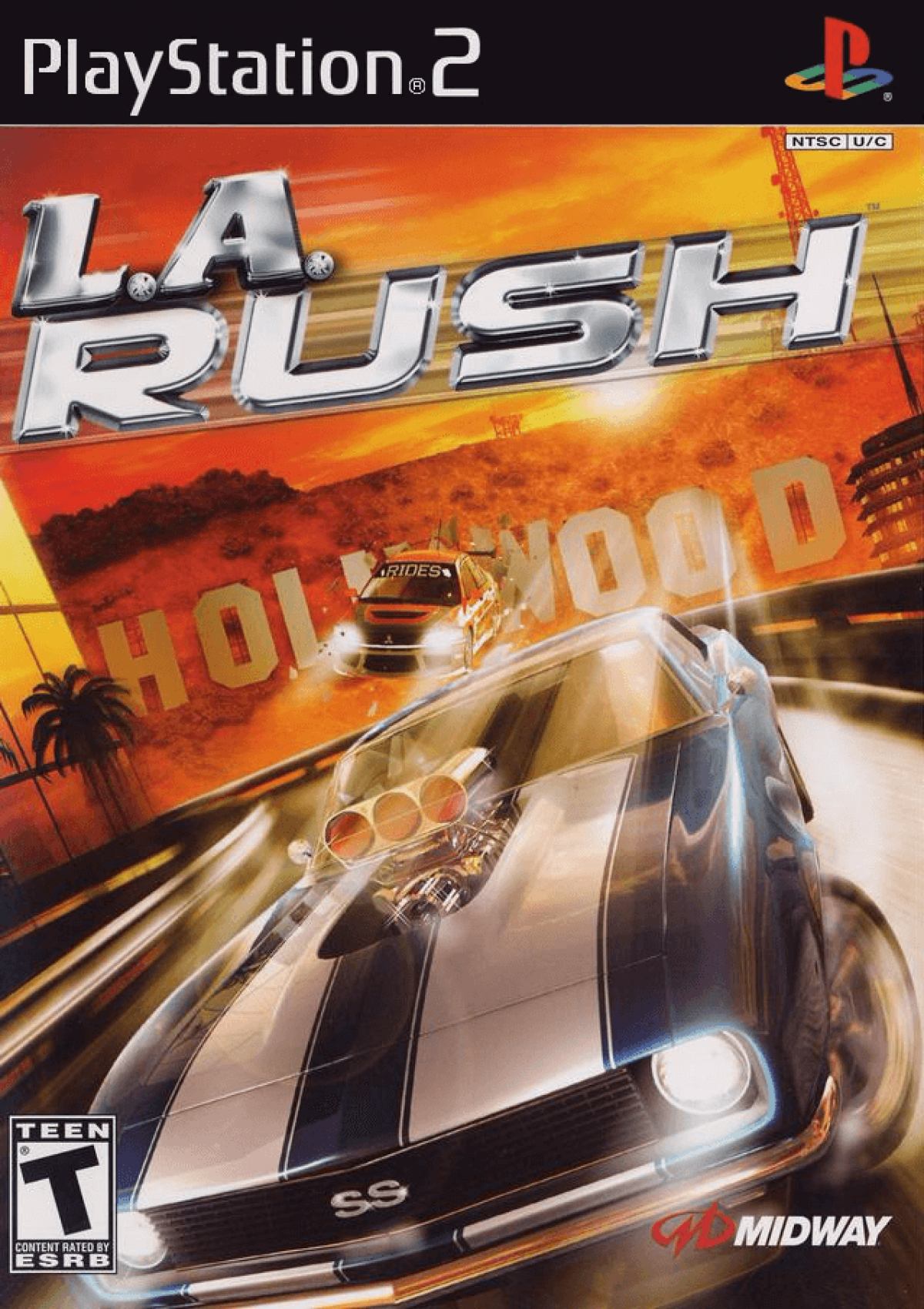 L.A. Rush cover art for Playstation 2 (PS2) video game