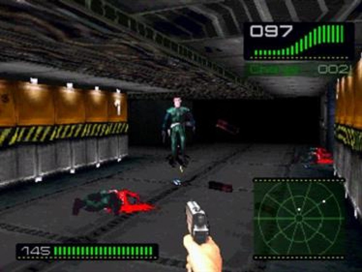 Alien Trilogy Greatest Hits PlayStation 1 PS1 for first person shooter and survival horror video game fans featuring Xenomorph aliens dark atmospheric environments intense combat weapons exploration challenging missions and classic sci fi horror gameplay collectible retro Sony PlayStation gaming appeal gameplay