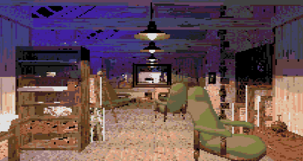 Mansion of Hidden Souls Sega CD first person point and click FMV style adventure game haunted mansion mystery ghost characters puzzle solving atmospheric horror interactive movie gameplay Sega CD software video game title gameplay