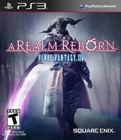 Final Fantasy XIV: A Realm Reborn cover art for PlayStation 3 (PS3) video game