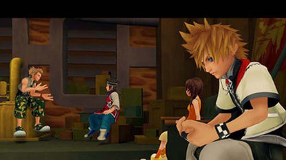 Kingdom Hearts II gameplay for PlayStation 2 (PS2) video game