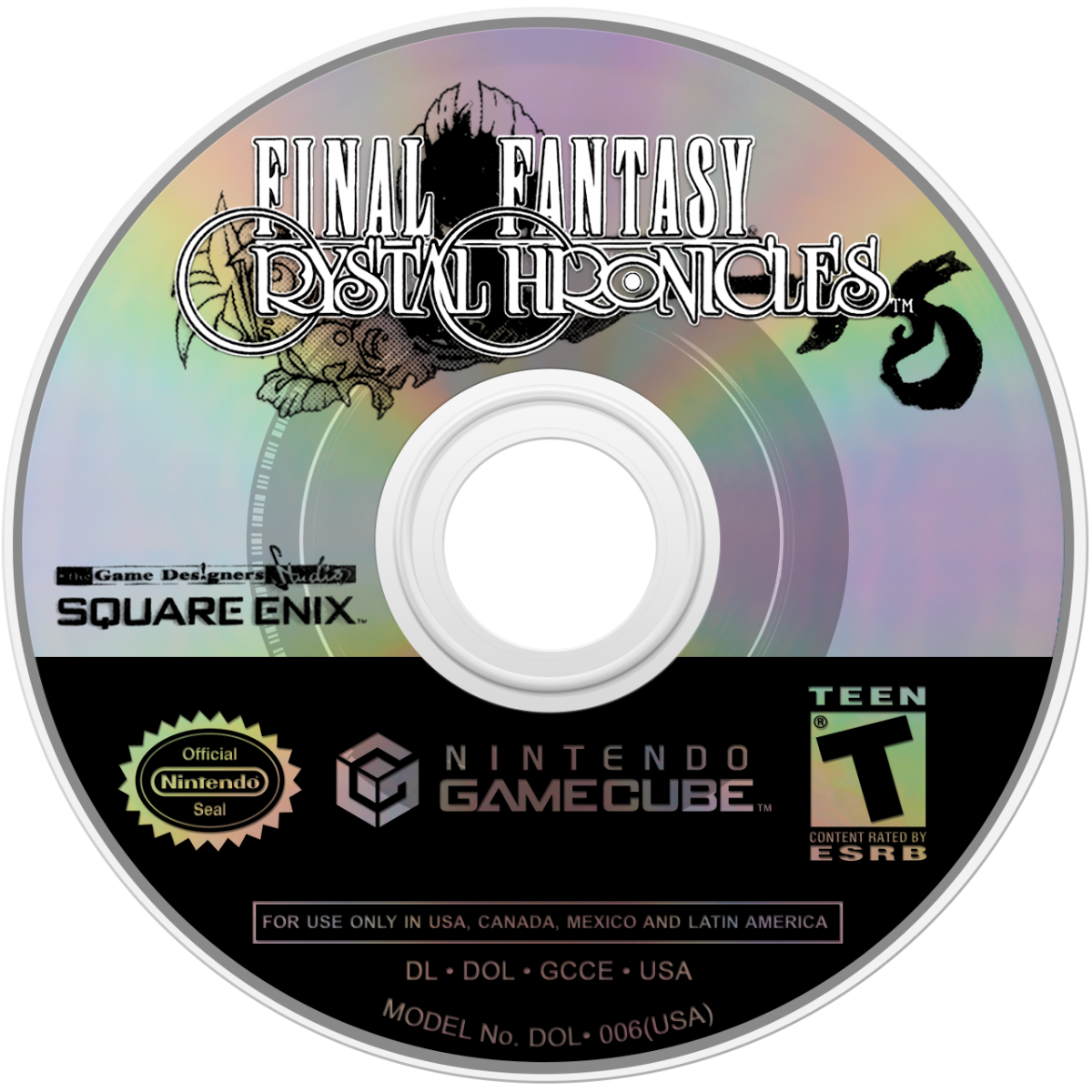 Final Fantasy Crystal Chronicles for Nintendo GameCube action RPG featuring real time combat multiplayer cooperative gameplay story driven adventure and fantasy world exploration disc