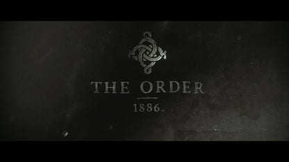 The Order: 1886 – PlayStation 4 (PS4) video game title screen, action-adventure shooter